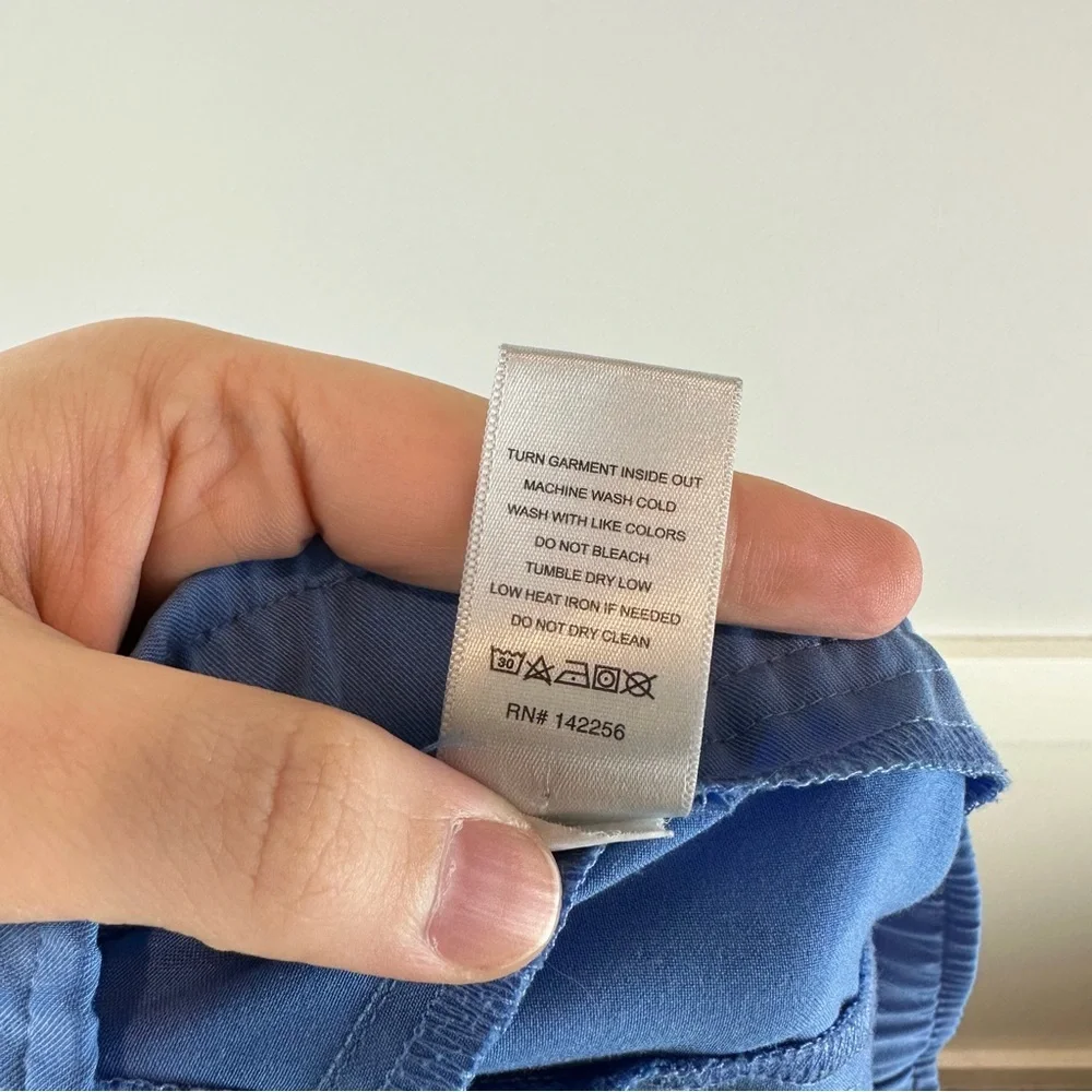 Figs Men’s Blue Tansen Jogger Medical Nursing Scrub Pants Size Medium